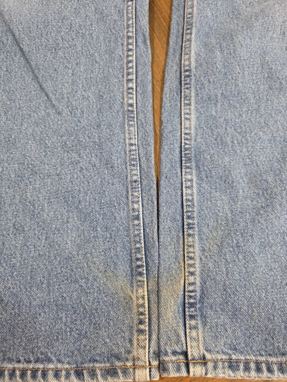 L.L. Bean Men's Double L Heavyweight Denim Straight Leg Jeans Size 40